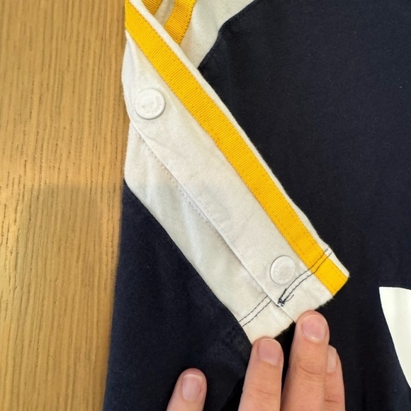 adidas Originals Cosmic Confession Snap Sleeve Three Stripe Tee / small - Picture 7 of 16